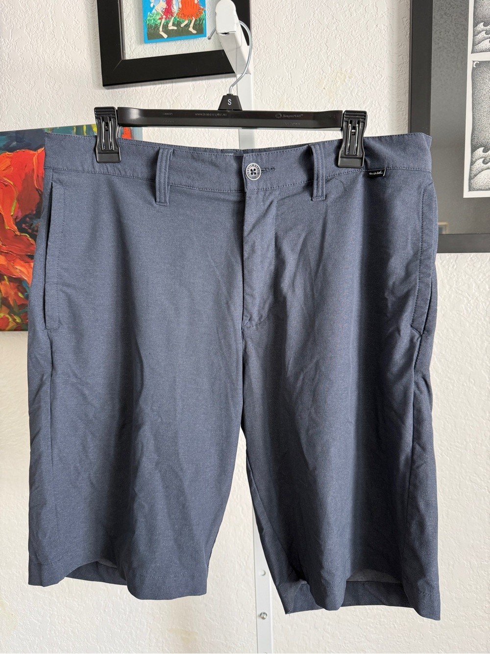 Travis Mathew Men's Navy Performance Stretch Shorts